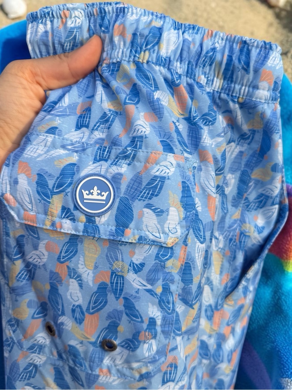 Peter Millar seaside ‘Moanalua’ swim trunks
